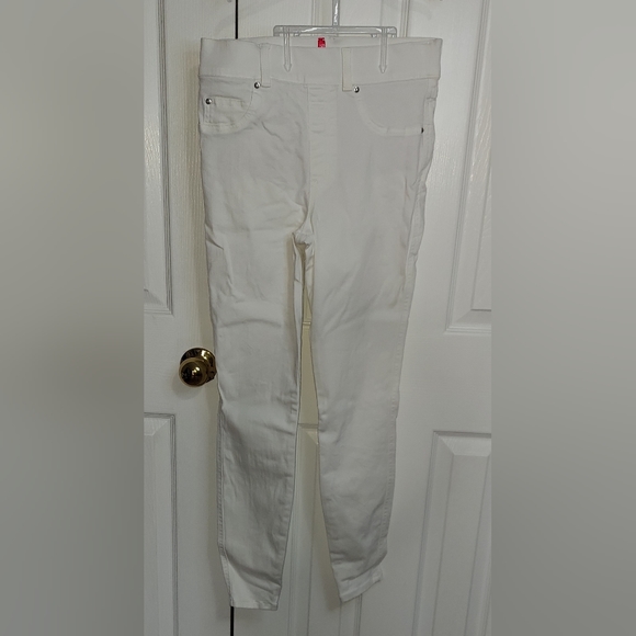 SPANX white cropped skinny jeans size Small - Picture 2 of 6